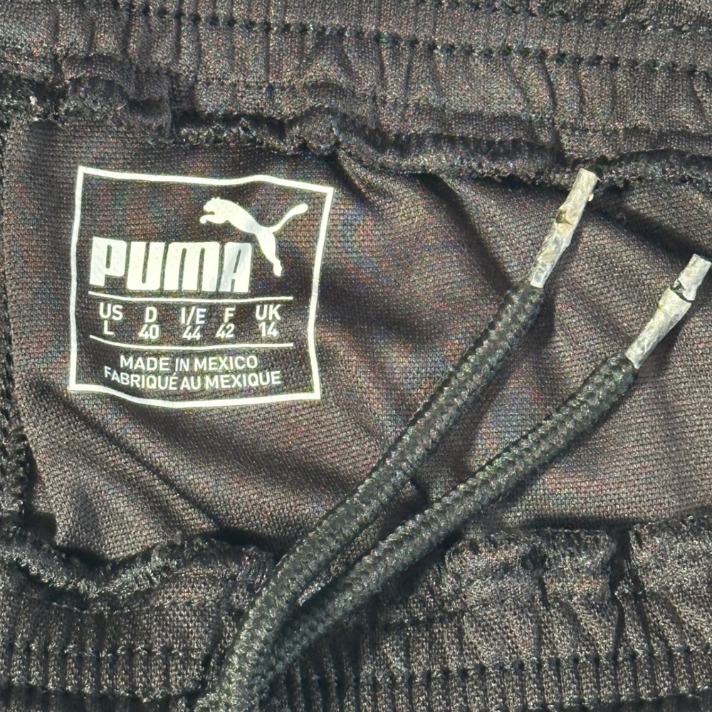 Puma Women's Athletic Shorts Black Dry Cell Size L Gym Workout Activewear - Picture 4 of 6